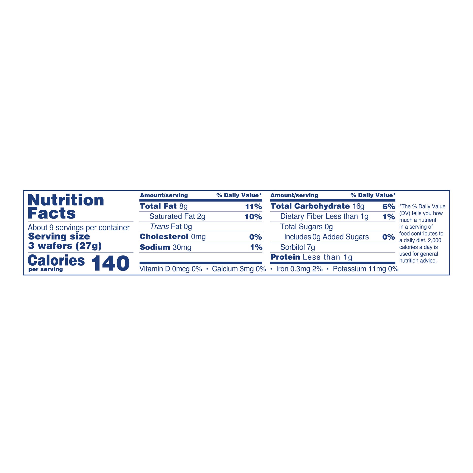 slide 2 of 4, VOORTMAN Bakery Sugar Free Coconut Creme Wafers 9 oz, 9 oz