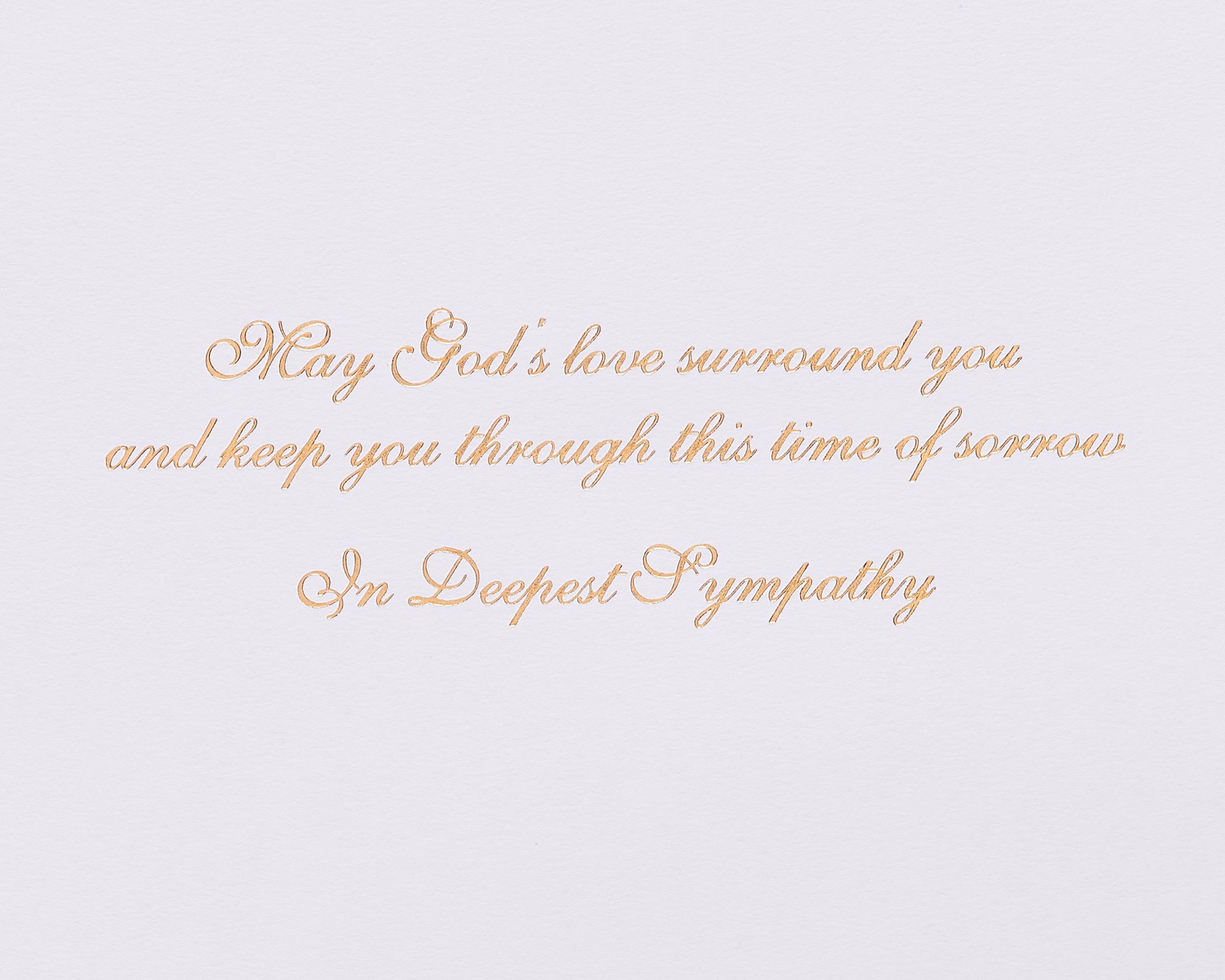 slide 2 of 5, Papyrus For anyone facing a difficult loss, share beautifully made sympathy cards from Papyrus. This sorry-for-your-loss card features an uplifting message in an elegant letterpress design. Papyrus sympathy cards offer premium looks to comfort the special people in your life., 1 ct