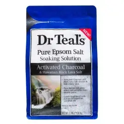 Dr. Teal's Charcoal & Hawaiian Black Lava Epsom Salt