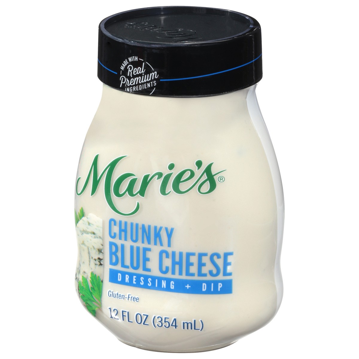 slide 3 of 9, Marie's All Natural Chunky Blue Cheese Dressing, 12 oz