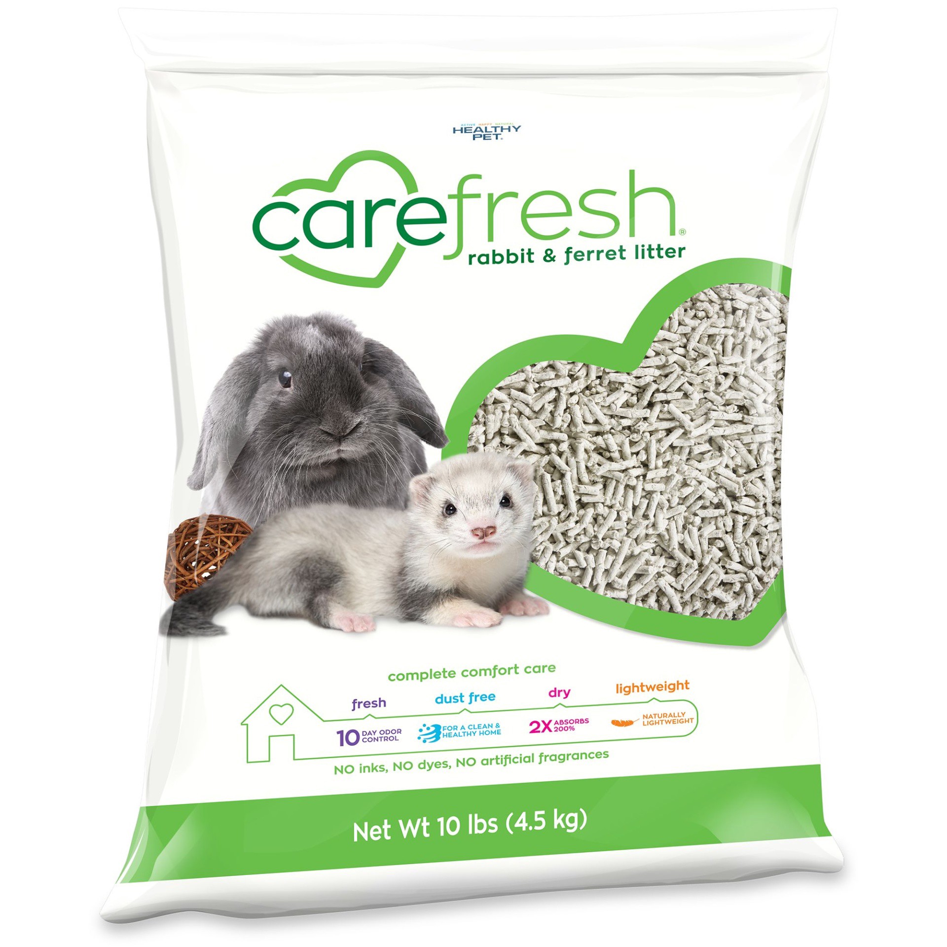 slide 1 of 1, carefresh Rabbit & Ferret Litter, 10 lb