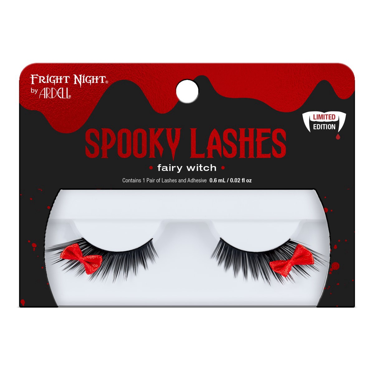 slide 1 of 5, Fright Night Spooky Lashes, Fairy Witch Lash, 1 pair