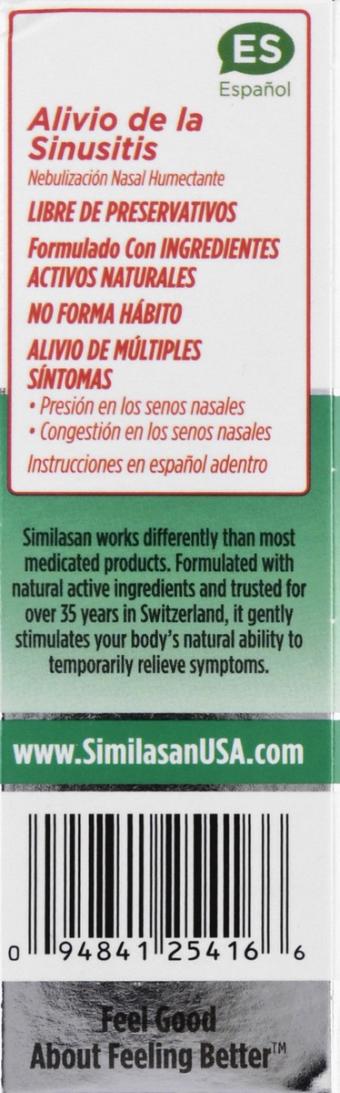 slide 7 of 9, Similasan Nasal Mist Sinus Relief 0.68 oz, 0.68 oz