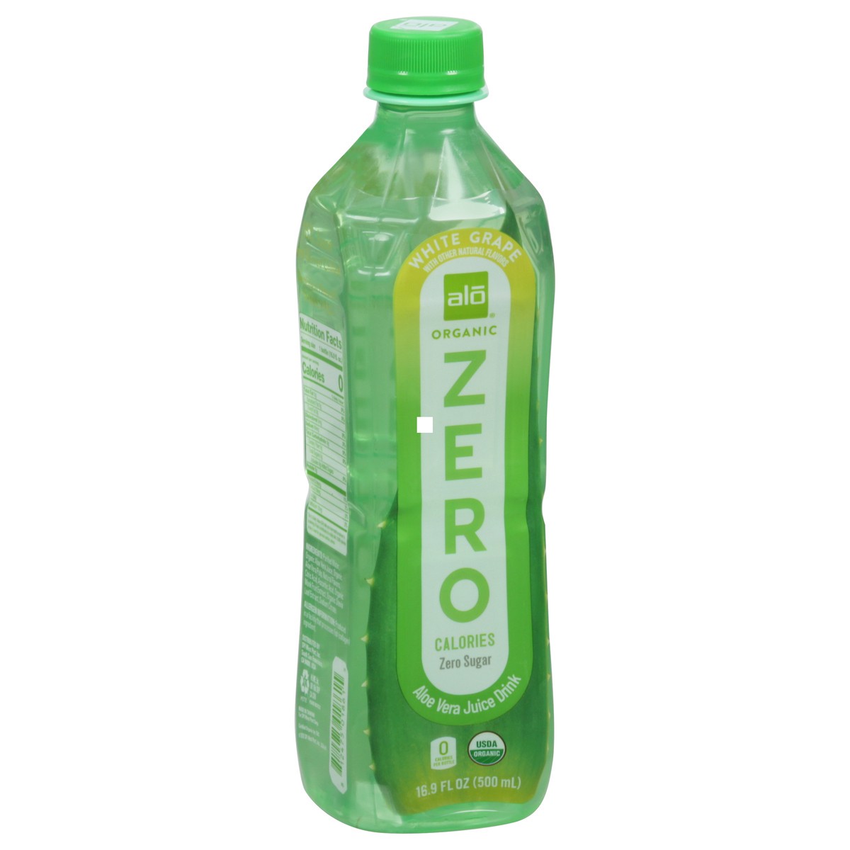 slide 2 of 9, ALO Zero White Grape ALOe Vera Juice Drink - 16.9 fl oz, 16.9 fl oz