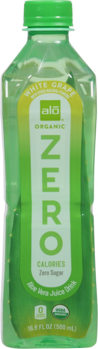 slide 6 of 9, ALO Zero White Grape ALOe Vera Juice Drink - 16.9 fl oz, 16.9 fl oz