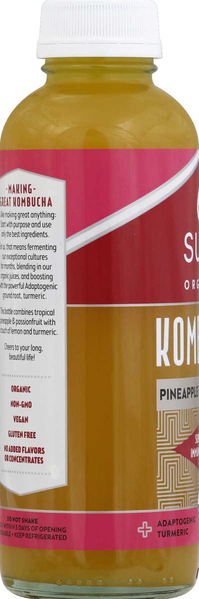 slide 4 of 4, Suja Organic Kombucha Pineapple Passionfruit - 15.2 oz, 15.2 oz