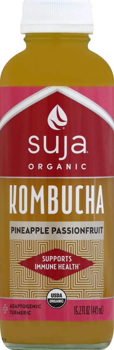 slide 3 of 4, Suja Organic Kombucha Pineapple Passionfruit - 15.2 oz, 15.2 oz