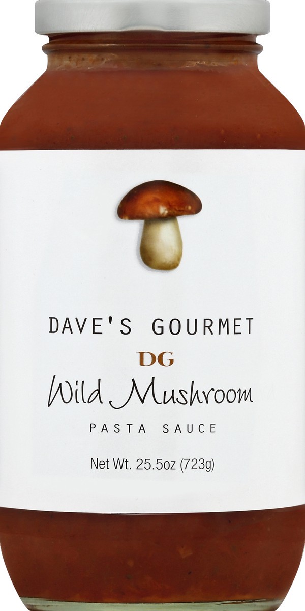 slide 2 of 3, Dave's Gourmet Gluten-Free Wild Mushroom Pasta Sauce 24 oz, 24 oz