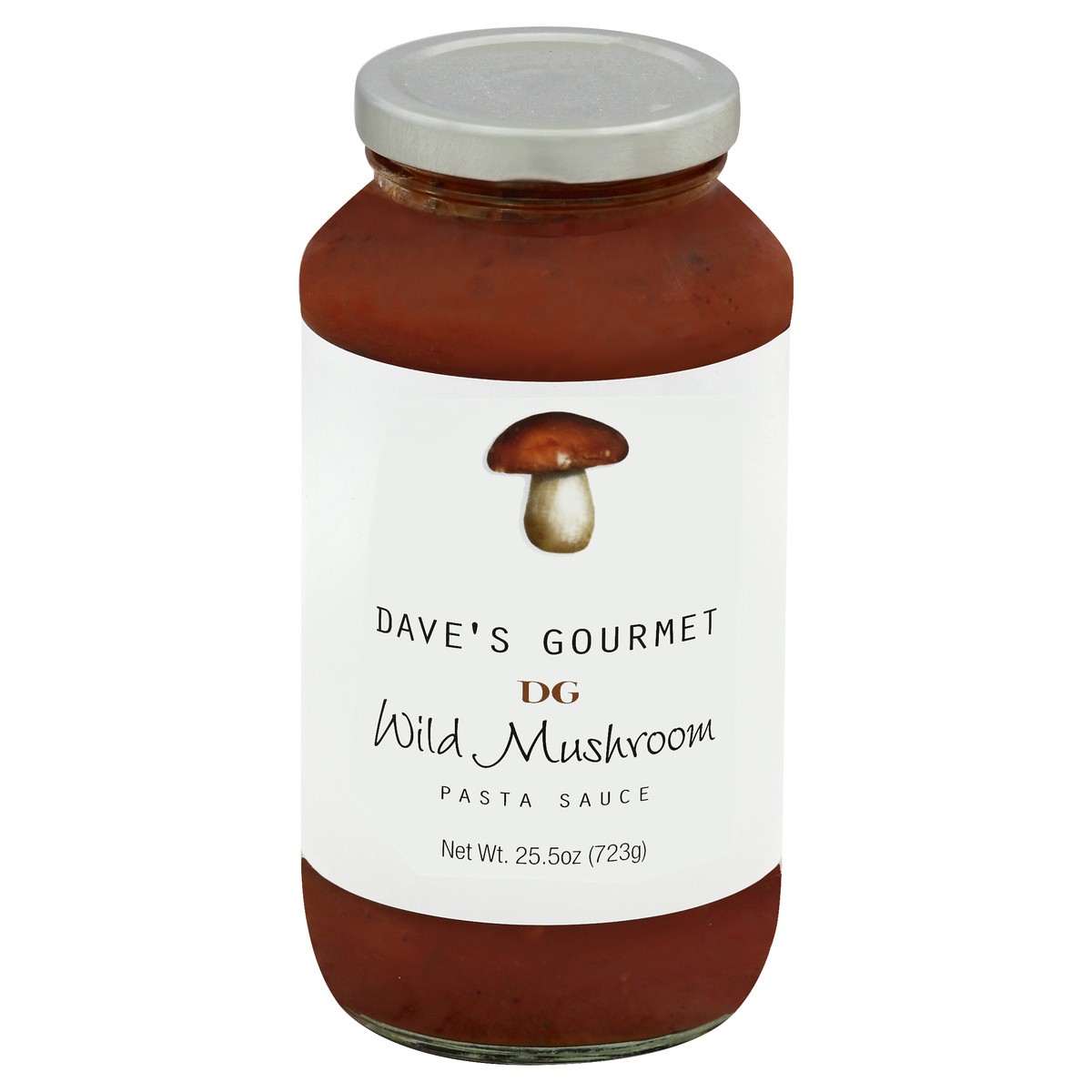 slide 3 of 3, Dave's Gourmet Gluten-Free Wild Mushroom Pasta Sauce 24 oz, 24 oz