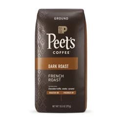 Peet's Coffee Dark Roast French Roast Whole Bean Coffee - 10.5 oz
