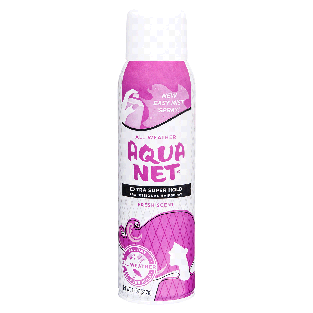 slide 1 of 1, Aqua Net Professional Fresh Scent Extra Super Hold Hairspray, 16 oz