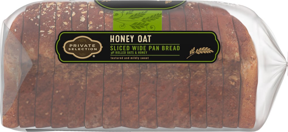 slide 4 of 4, Private Selection Honey Oat Bread, 24 oz
