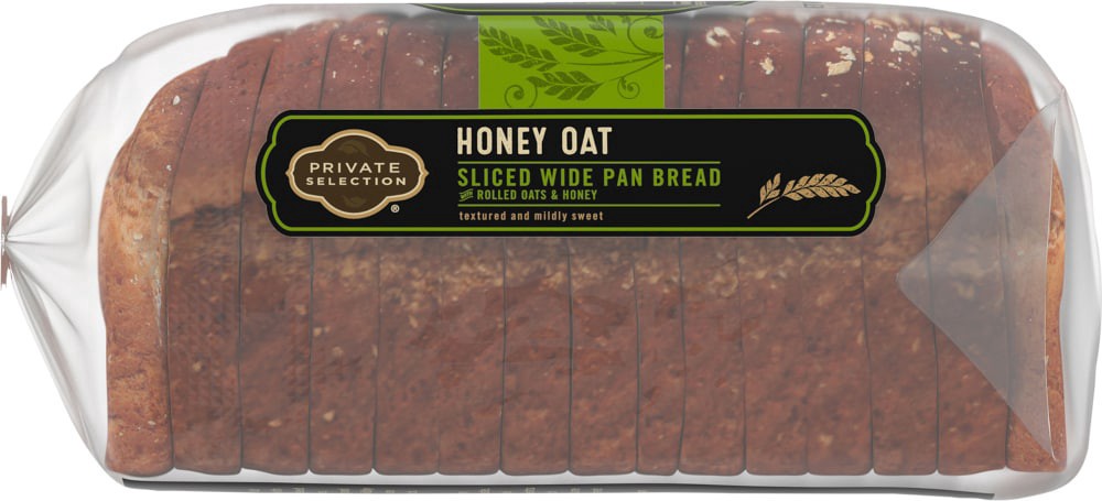 slide 2 of 4, Private Selection Honey Oat Bread, 24 oz