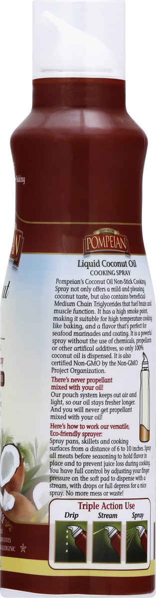 slide 3 of 9, Pompeian Non-Stick Cooking Spray 5 oz, 5 oz