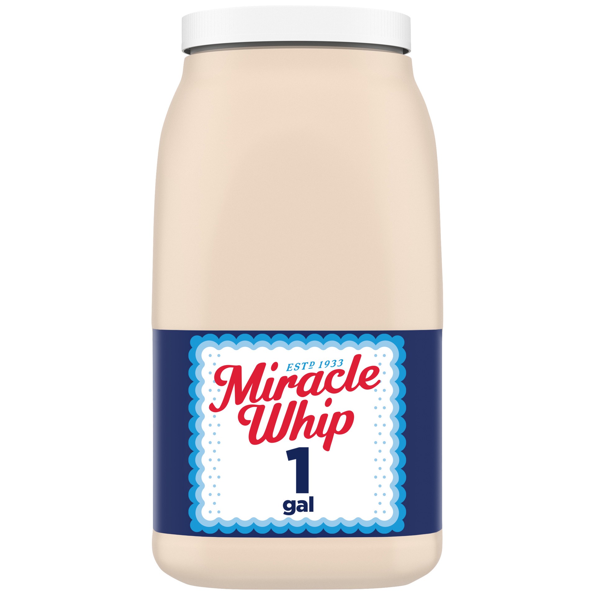 slide 1 of 5, Miracle Whip Mayo-like Dressing, 1 gal Jug, 1 gal