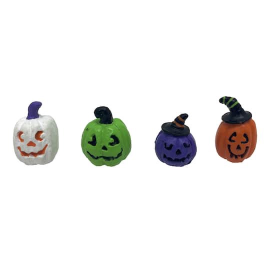 slide 1 of 3, Mini Jack-O'-Lanterns, 4ct. By Ashland, 4 ct