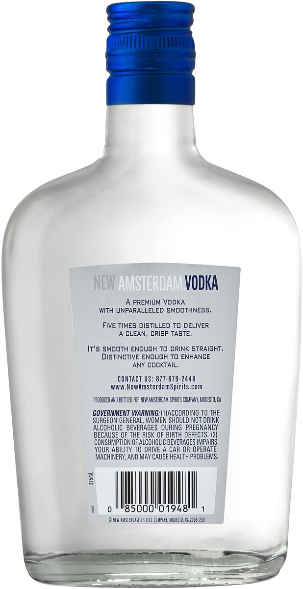 slide 2 of 4, New Amsterdam Vodka, 100 ml