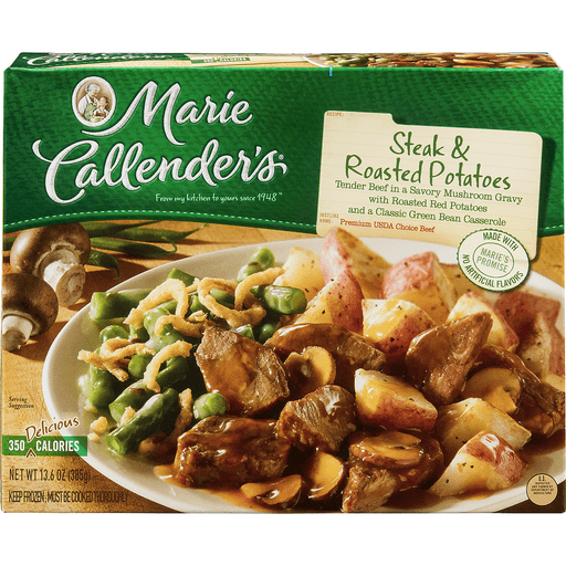 slide 3 of 9, Marie Callender's Frozen Dinner, Steak & Roasted Potatoes, 13.6 Ounce, 13.6 oz