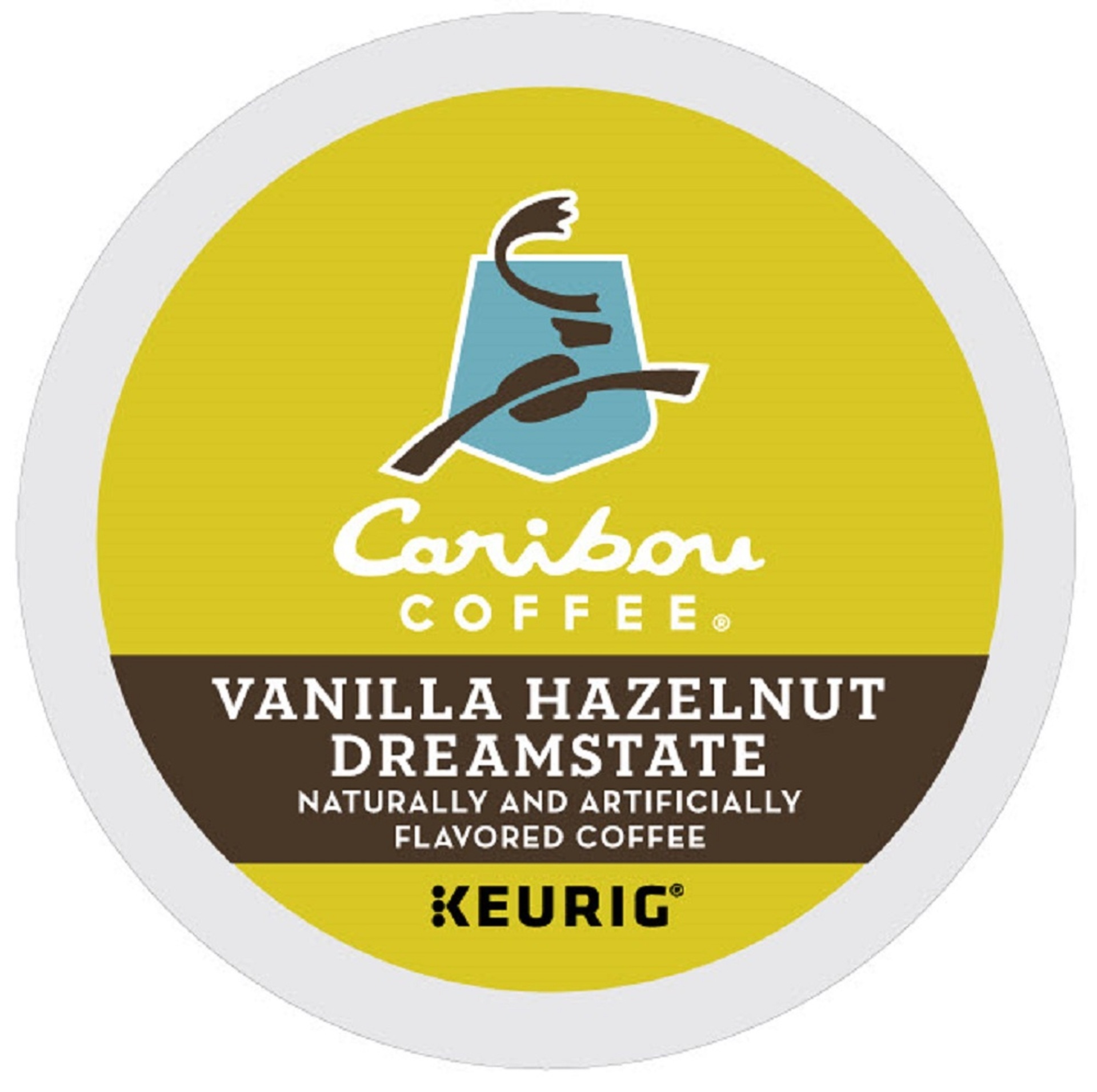 slide 1 of 1, Caribou Coffee Vanilla Hazelnut Dream K-Cup Coffee - 10 ct, 10 ct