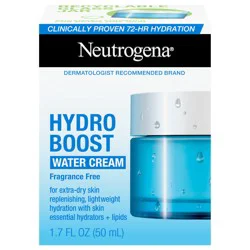 Neutrogena Hydro Boost Hyaluronic Acid Water Cream, Moisturizing Face Cream, 1.7 fl oz