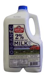 Sassy Cow Creamery Organic 2% Reduced Fat Milk
