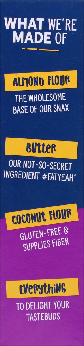 slide 7 of 13, Fat Snax Everything Almond Flour Cra, 4.25 oz