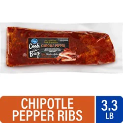 Kroger Cook In Bag Chipotle Pepper Ribs, 1 lb