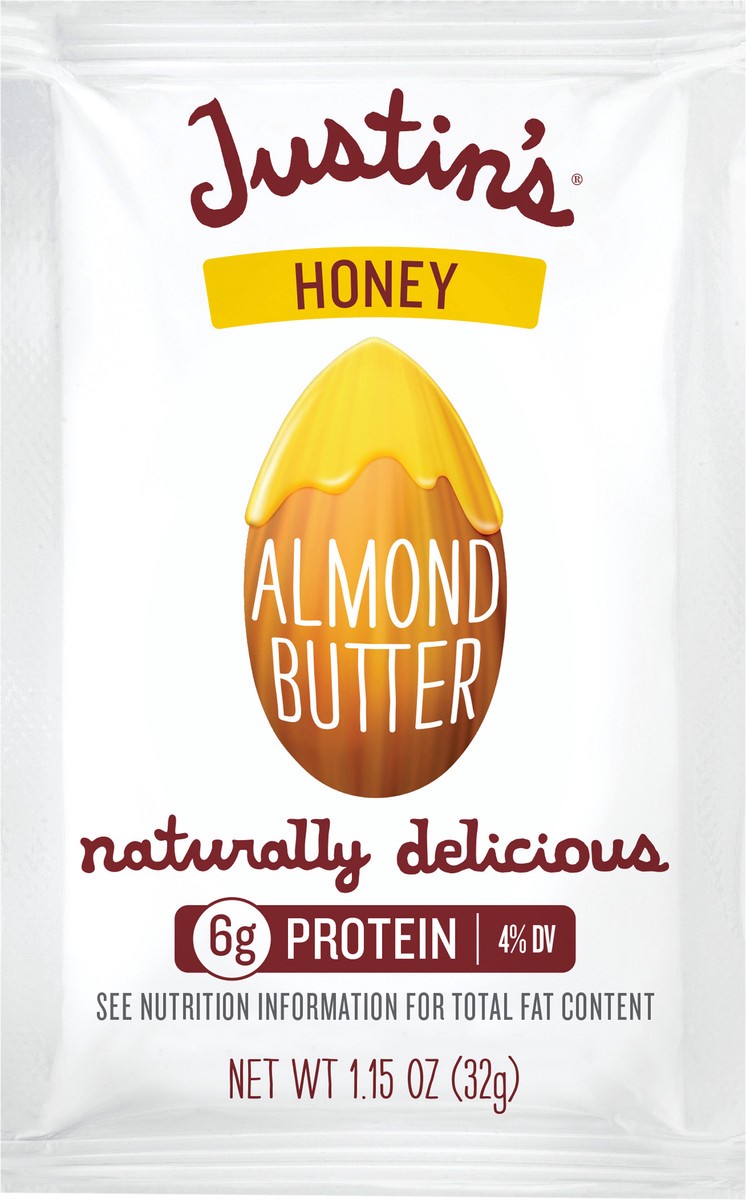 slide 11 of 11, Justin's Honey Almond Butter - 1.15 oz, 1.15 oz