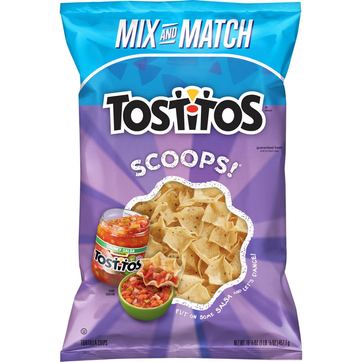 slide 1 of 6, Tostitos Tortilla Chips, 16.12 oz