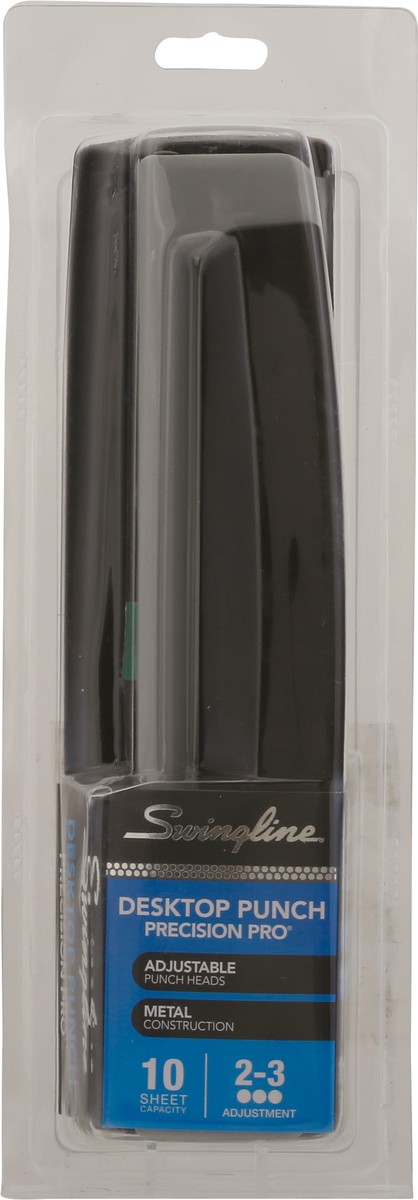 slide 8 of 10, Swingline Precision Pro Desktop Punch 1 ea, 1 ct
