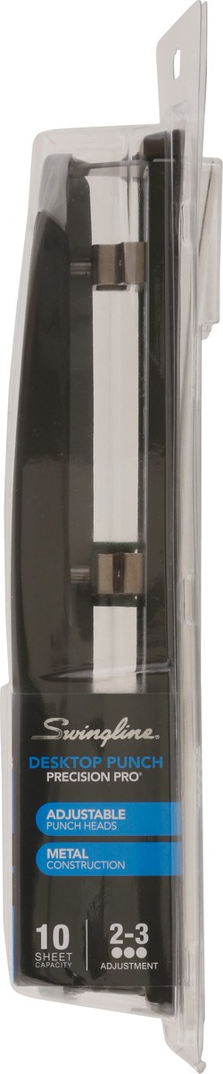 slide 4 of 10, Swingline Precision Pro Desktop Punch 1 ea, 1 ct