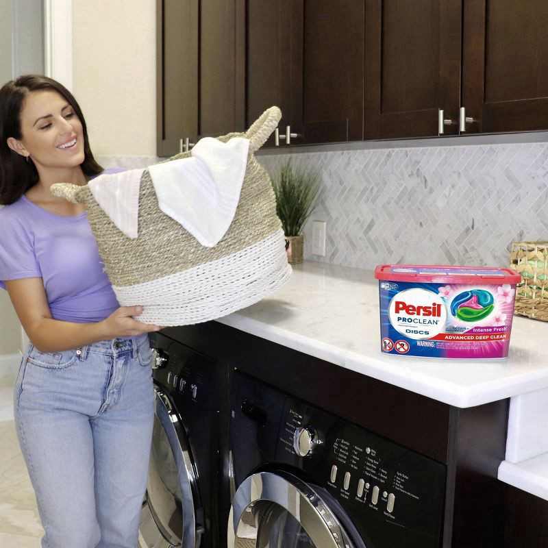 slide 2 of 7, Persil Discs Laundry Detergent Pacs, Intense Fresh, High Efficiency (HE) Compatible, Laundry Soap, 40 Count, 40 ct