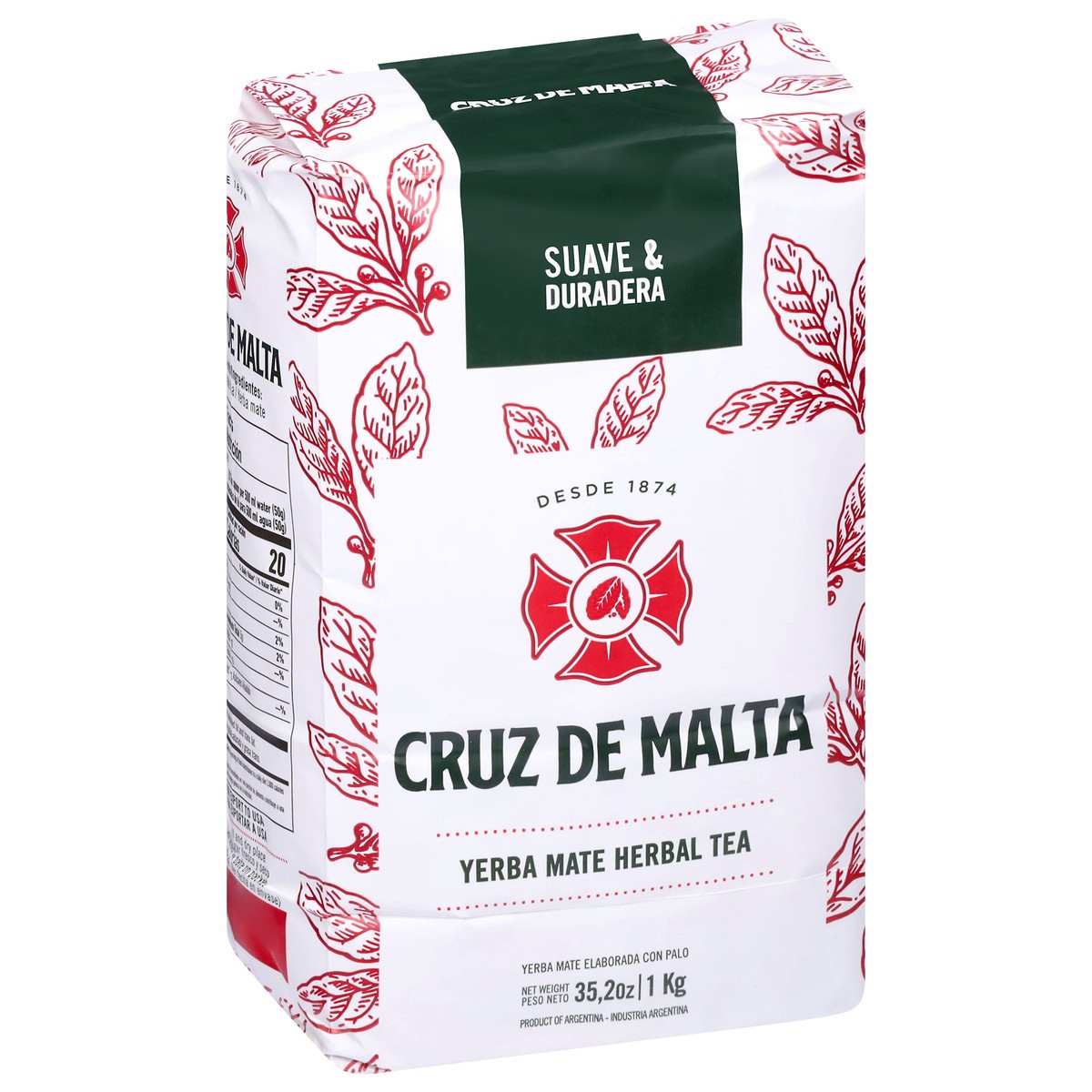slide 10 of 14, Cruz De Malta Yerba Mate Herbal Tea - 35.2 oz, 35.2 oz