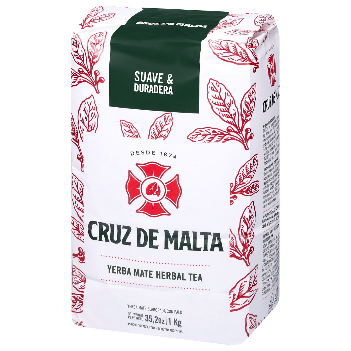 slide 4 of 14, Cruz De Malta Yerba Mate Herbal Tea - 35.2 oz, 35.2 oz