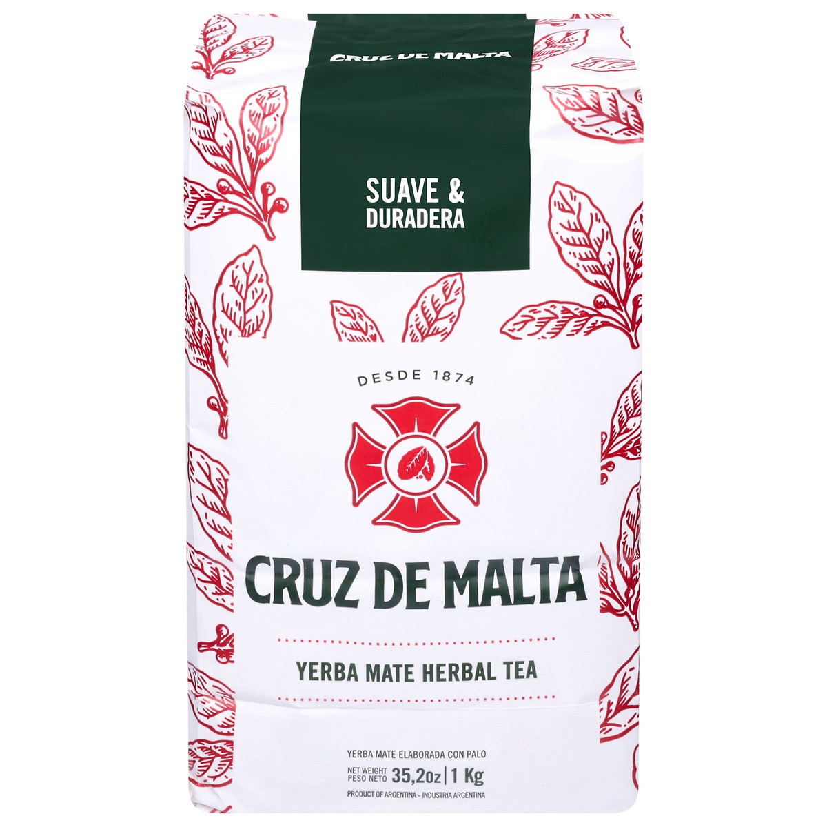slide 12 of 14, Cruz De Malta Yerba Mate Herbal Tea - 35.2 oz, 35.2 oz