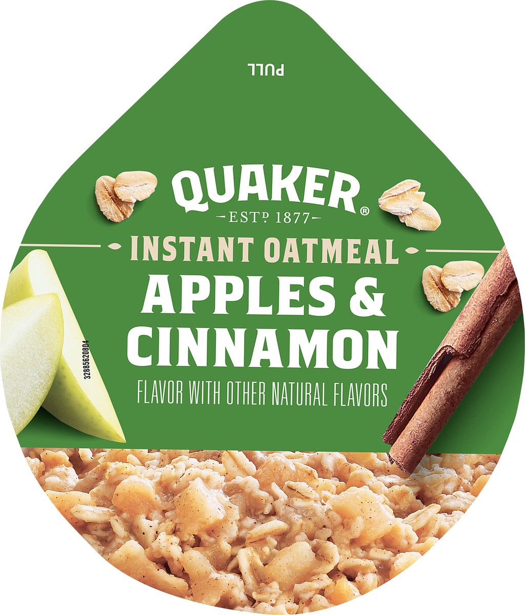 slide 8 of 8, Quaker Instant Oatmeal Cup Apple Cinnamon 1.51oz, 1.51 oz