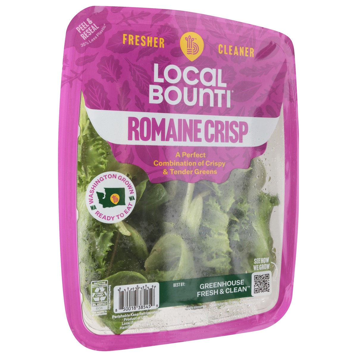 slide 6 of 13, Local Bounti Romaine Crisp 4.5 oz, 4.50 oz