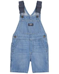 Oshkosh Toddler Denim Shortalls - Blue - 3T