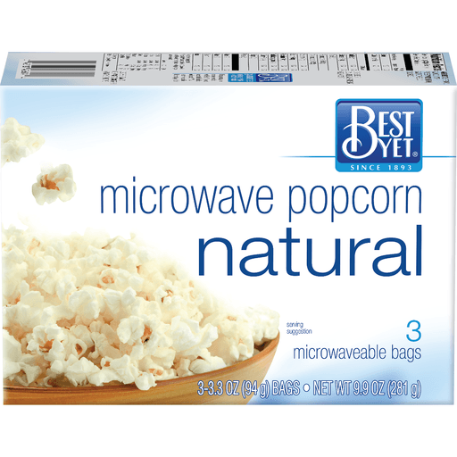 slide 2 of 2, Best Yet Microwave Kettle Popcorn, 9.9 oz