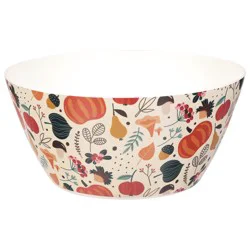 Ssel Hrvst Bamboo Serving Bowl - Ea