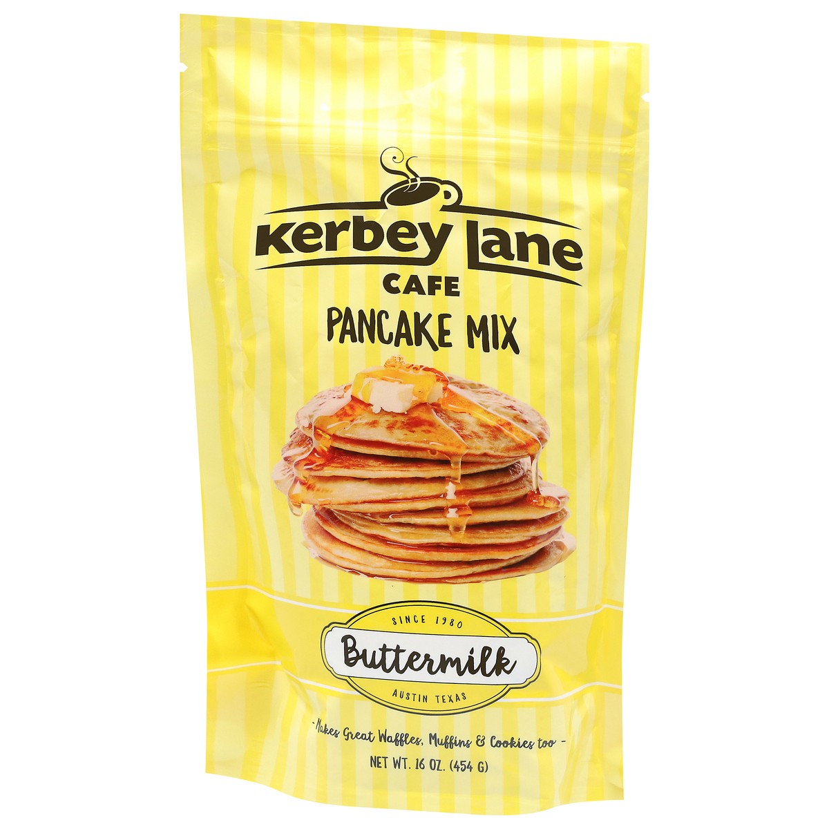 slide 4 of 9, Kerbey Lane Cafe Buttermilk Pancake Mix 16 oz, 16 oz