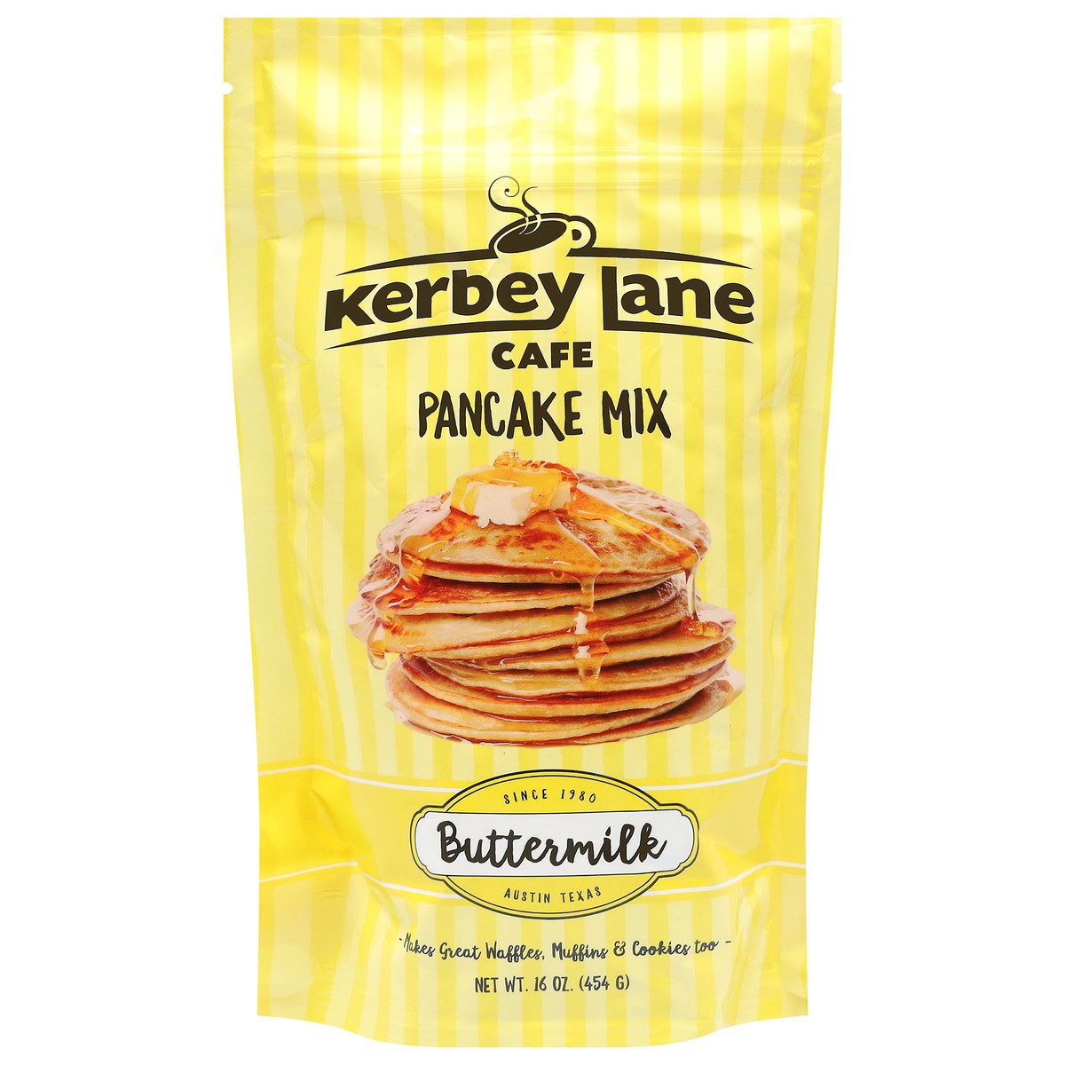 slide 1 of 9, Kerbey Lane Cafe Buttermilk Pancake Mix 16 oz, 16 oz