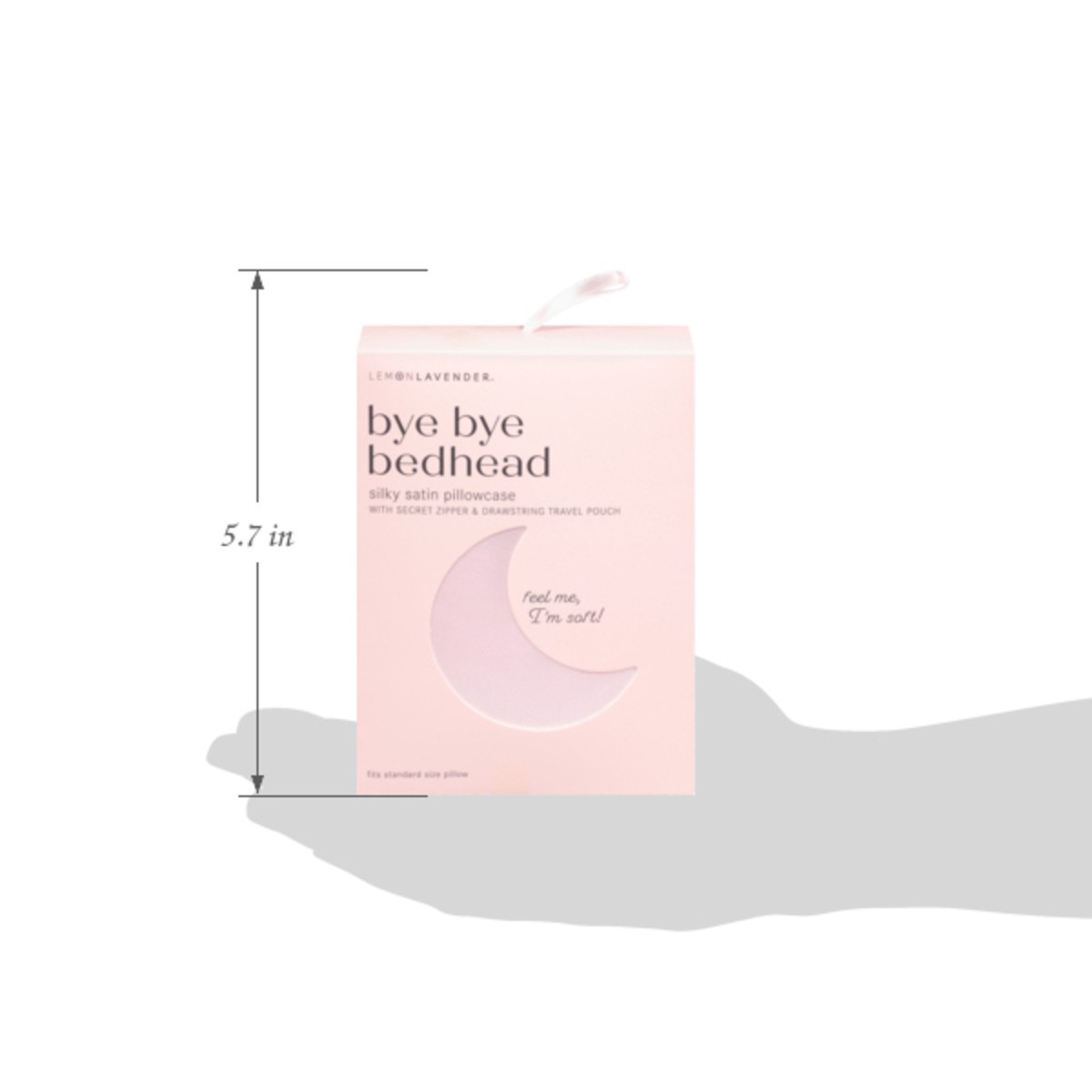 slide 7 of 13, Lemon Lavender Bye Bye Bedhead Silky Satin Pillowcase 1 ea, 1 ct