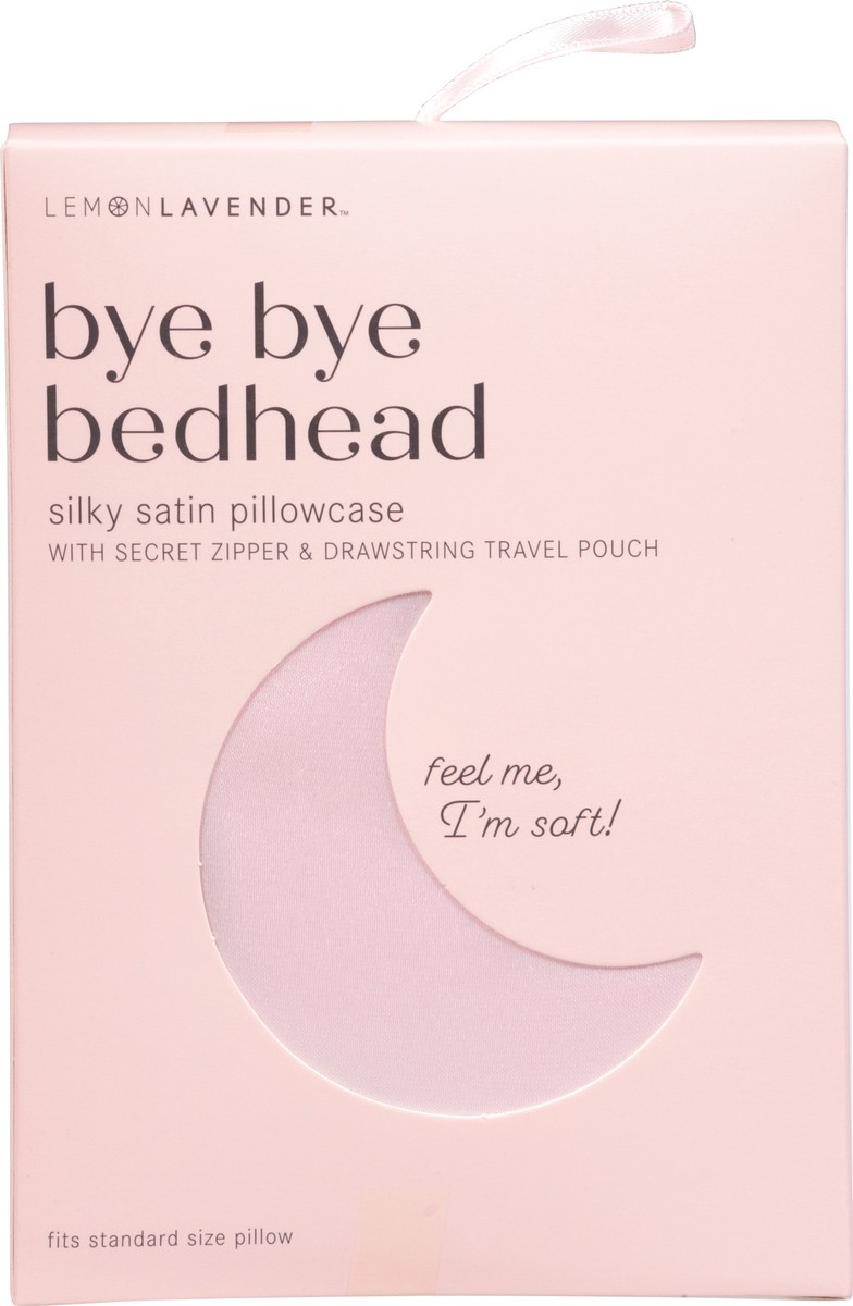slide 6 of 13, Lemon Lavender Bye Bye Bedhead Silky Satin Pillowcase 1 ea, 1 ct