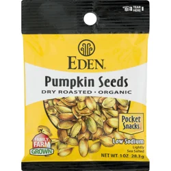 Eden Foods Eden Organic Dry Roasted Pumpkin Seeds