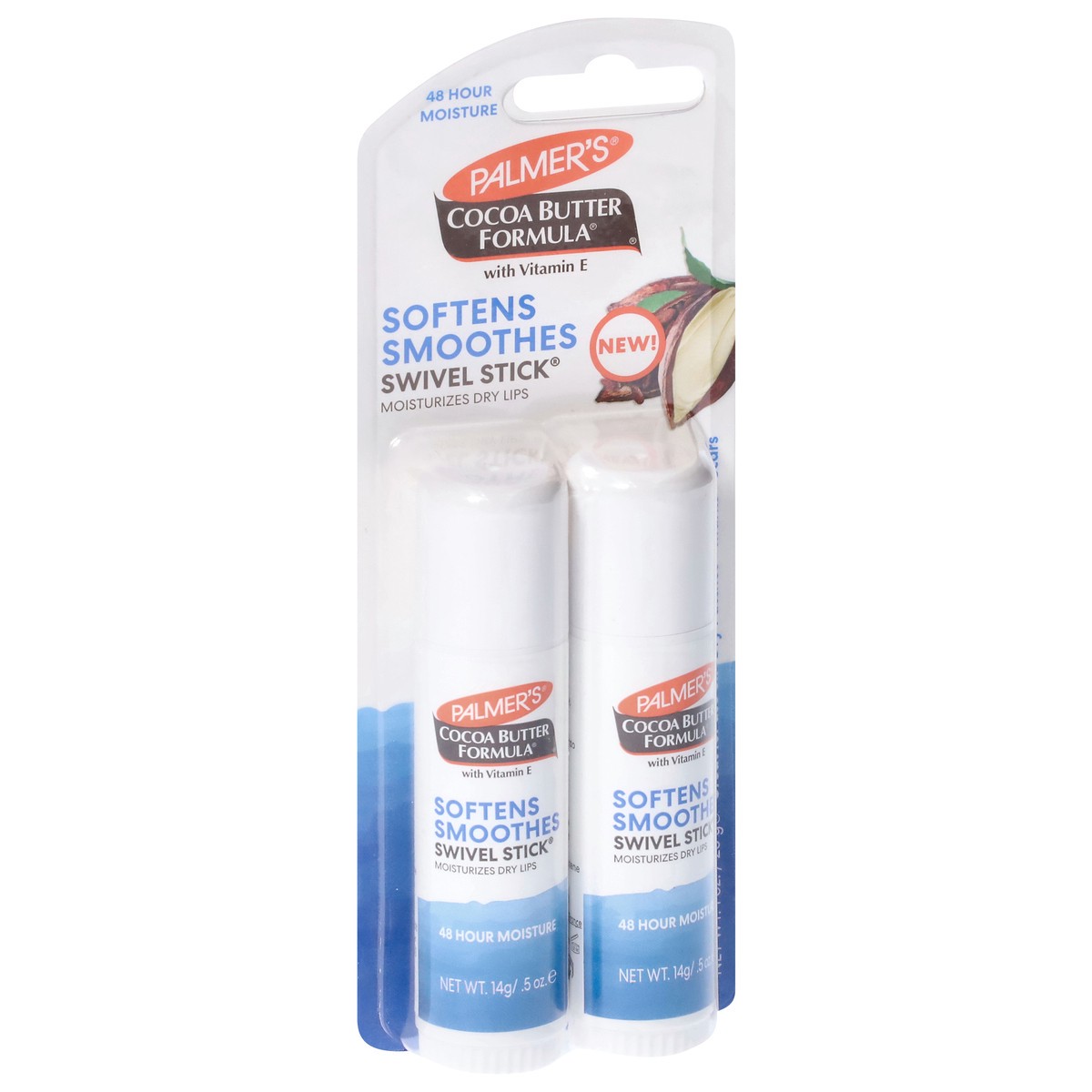slide 9 of 9, Palmer's Cocoa Butter Formula Softens Smoothes Swivel Stick 2 - 14 g Tubes, 2 ct