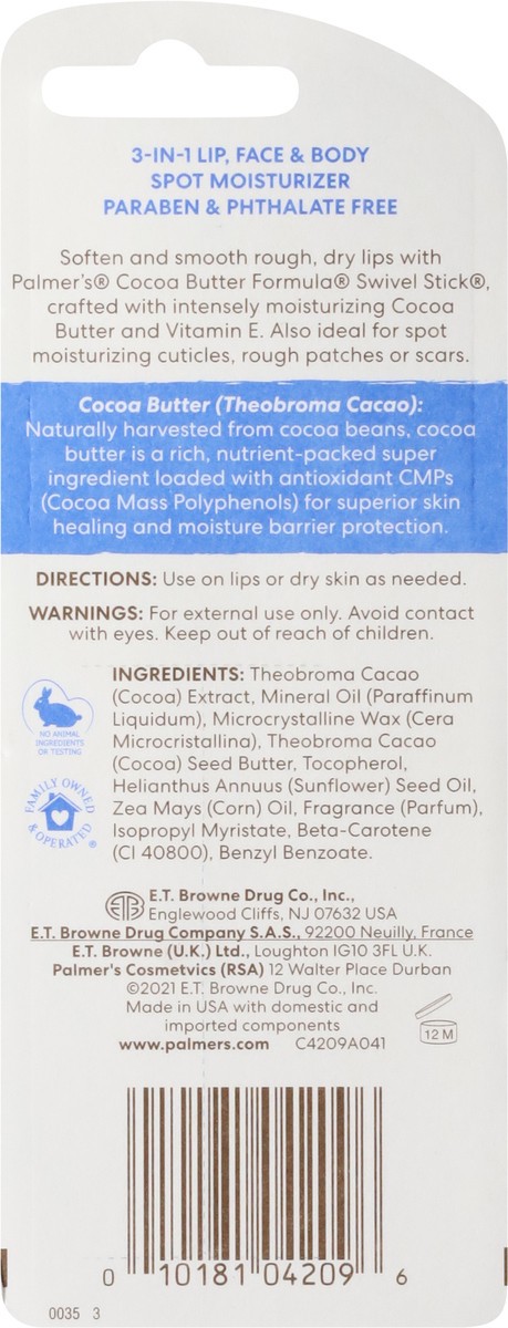 slide 5 of 9, Palmer's Cocoa Butter Formula Softens Smoothes Swivel Stick 2 - 14 g Tubes, 2 ct
