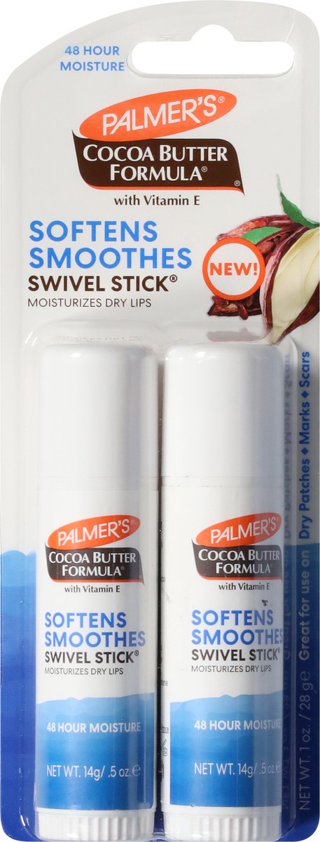 slide 3 of 9, Palmer's Cocoa Butter Formula Softens Smoothes Swivel Stick 2 - 14 g Tubes, 2 ct