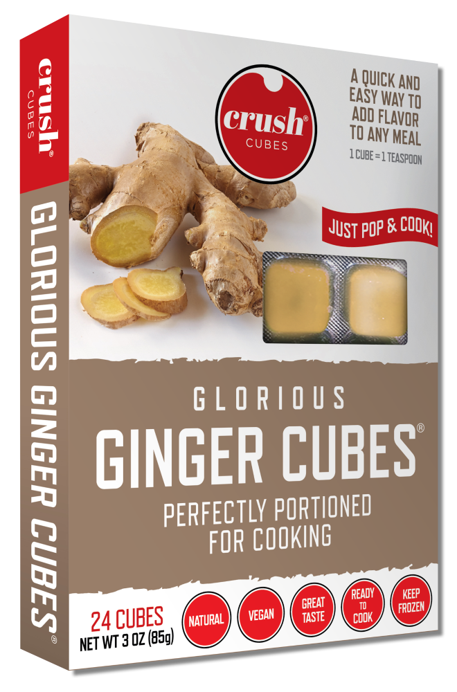slide 1 of 1, Crush Glorious Ginger Frozen Cubes, 24 ct; 3 oz