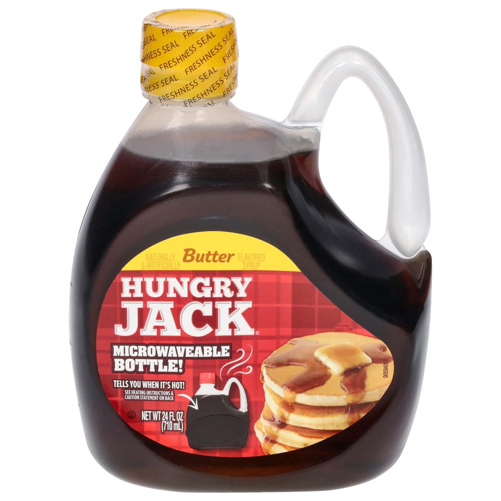 slide 1 of 8, Hungry Jack Butter Syrup 24 fl oz, 24 fl oz